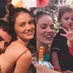 Chay Suede, Laura Neiva e os filhos - Reprodução/Instagram