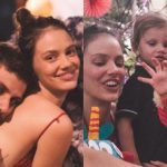 Chay Suede, Laura Neiva e os filhos - Reprodução/Instagram