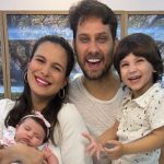 Kamilla Salgado e Elieser Ambrósio com os filhos. Reprodução/Instagram