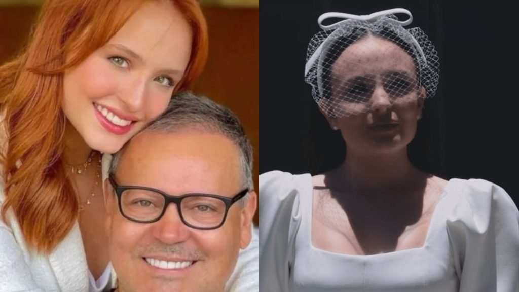 Larissa Manoela e o pai, Gilberto - Reprodução/Instagram