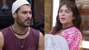 Shay e Nadja em 'A Fazenda 15'. Reprodução/Playplus