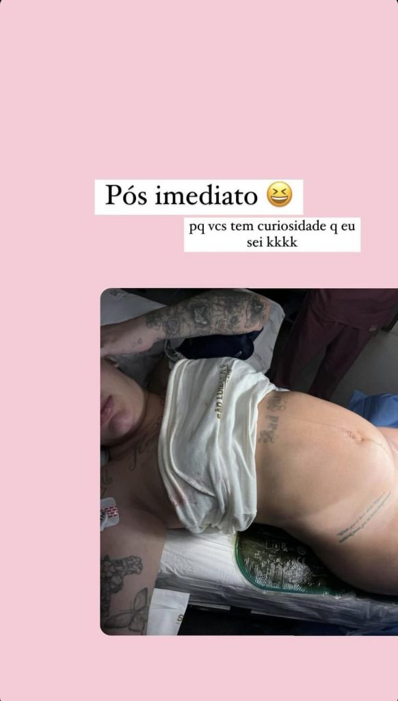 MC Mirella mostra barriga após o nascimento da filha, Serena - Reprodução/ Instagram