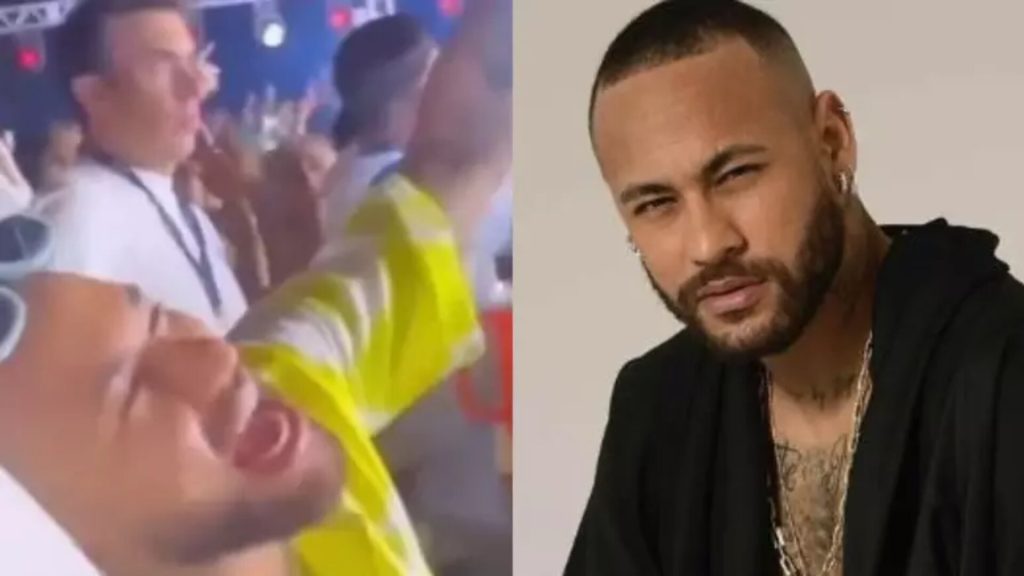 Neymar viraliza ao cantar música polêmica em navio