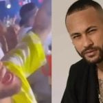 Neymar viraliza ao cantar música polêmica em navio
