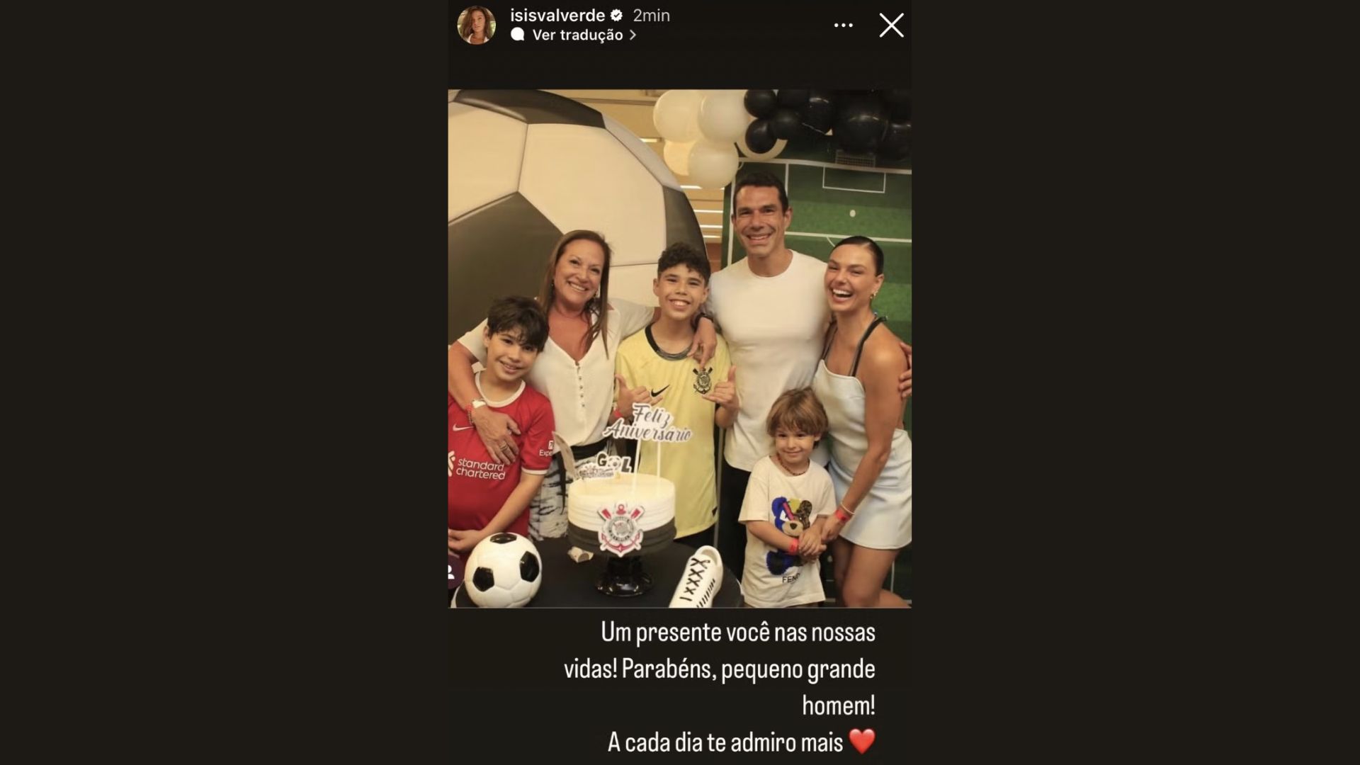 Isis Valverde via stories - Reprodução/Instagram