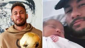 Neymar Neymar e filha, Mavie - Reprodução/ Instagram