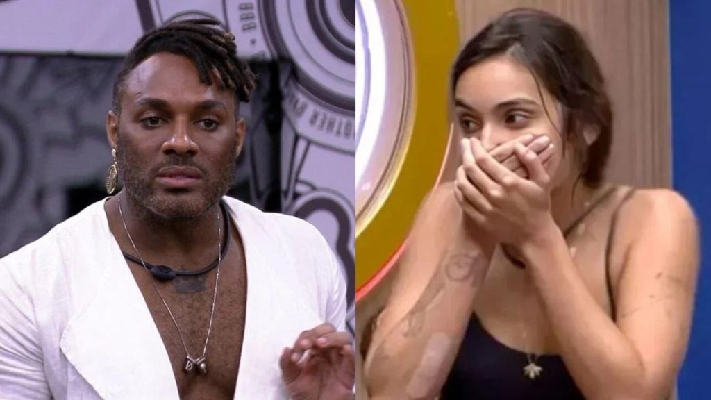 Fred Nicácio e Vanessa Lopes no 'BBB'