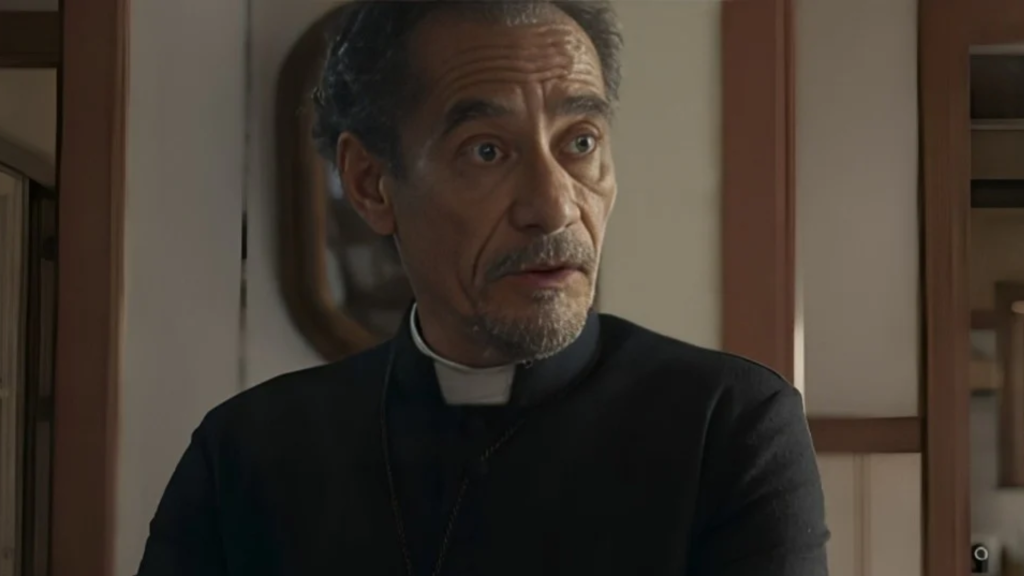 Padre Santo em 'Renascer' - Reprodução/TV Globo