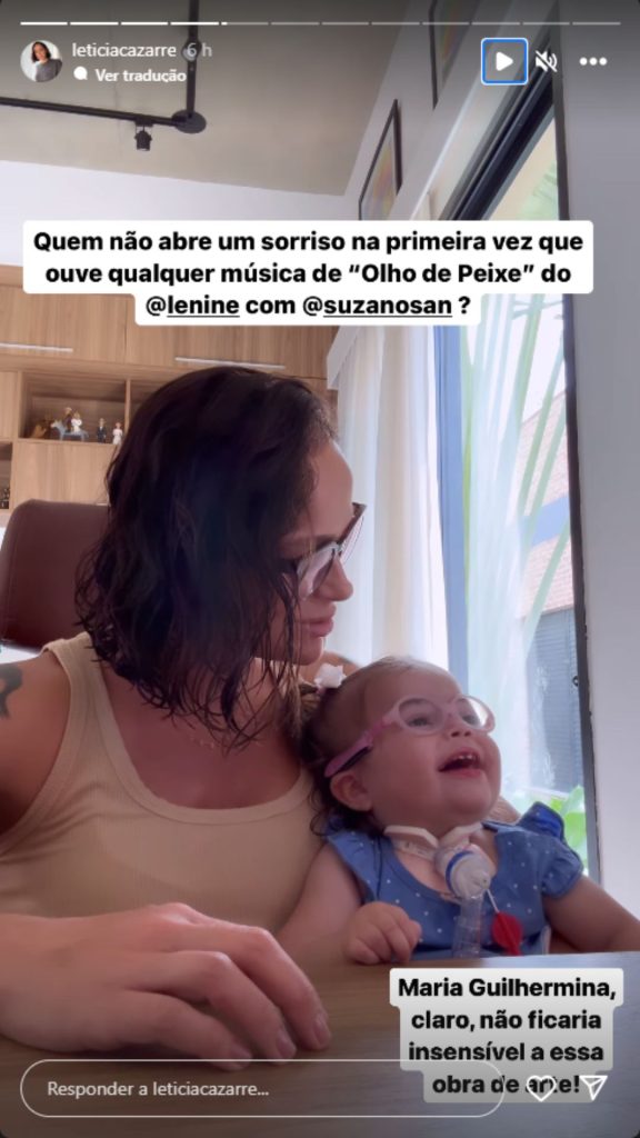 Story de Leticia Cazarre - Reprodução/Instagram