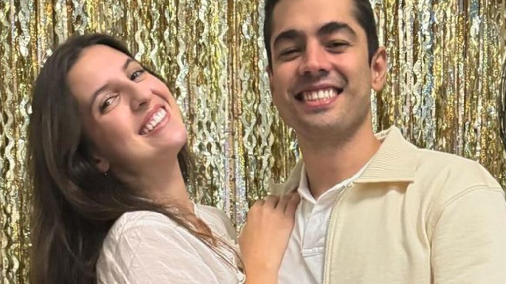 Youtuber Poliana Landim e o marido - Reprodução/Instagram