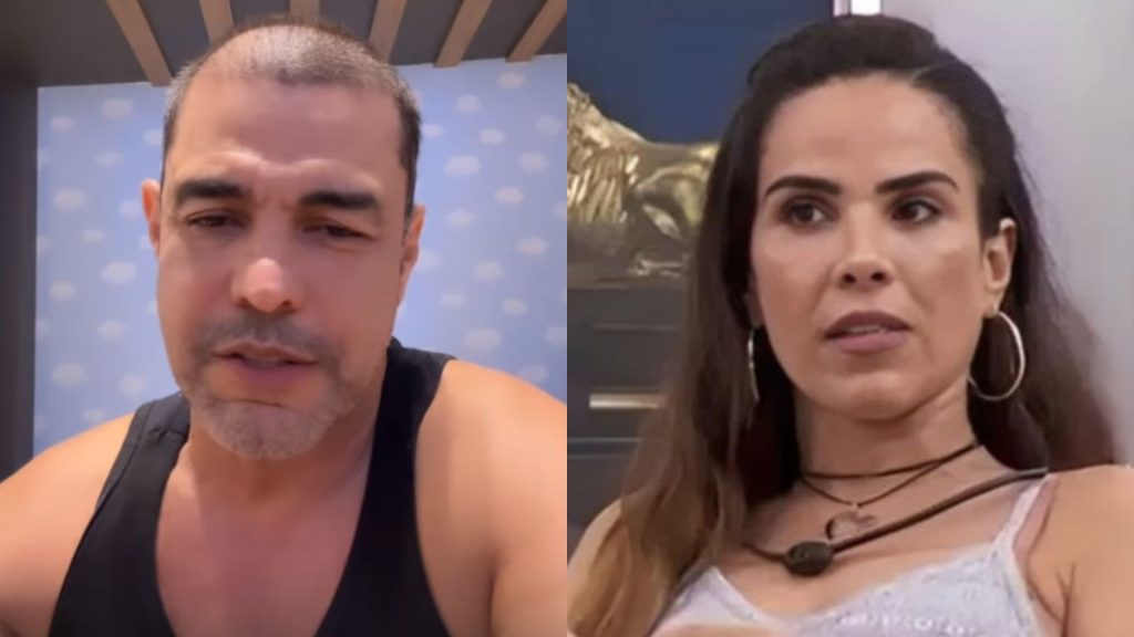 Zeze Di Camargo e Wanessa, confinada no 'BBB 24' - Reprodução/Instagram/Globoplay