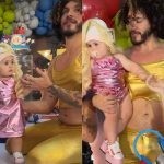 Viih Tube e Eliezer celebram os 10 meses da filha, Lua