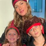 Gisele Bündchen e filhos, Benjamin e Vivian