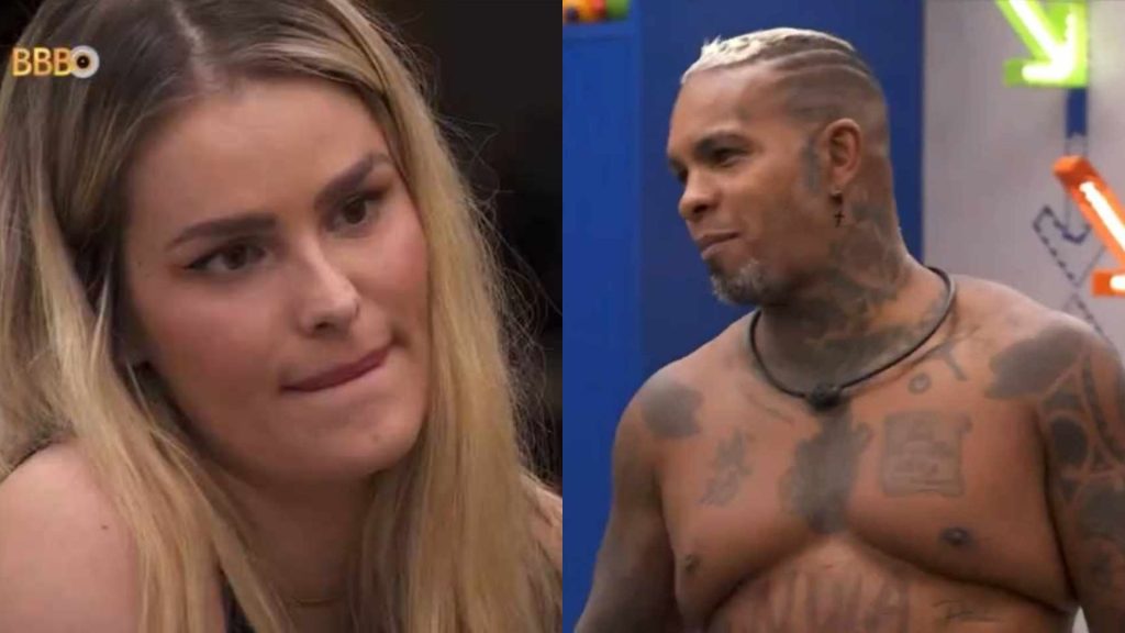 Yasmin Brunet e Rodriguinho no 'BBB 24'