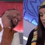 Ed Gama e Fernanda no 'Bate-Papo BBB' - Reprodução/TV Globo