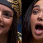 Fernanda, eliminada, e Giovanna, nova líder, do 'BBB 24' - Reprodução/Globoplay