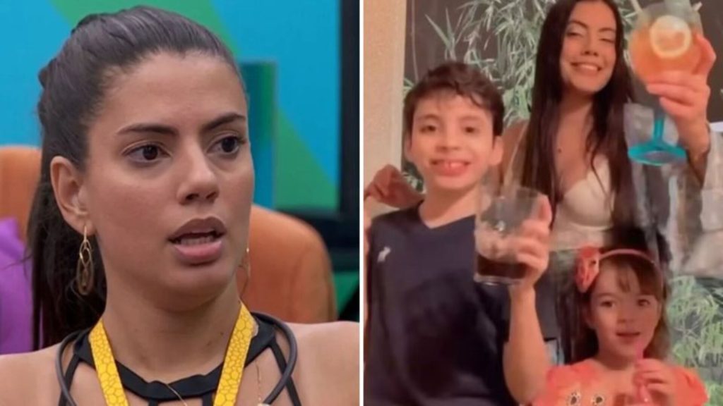 Fernanda, do 'BBB 24', e filhos