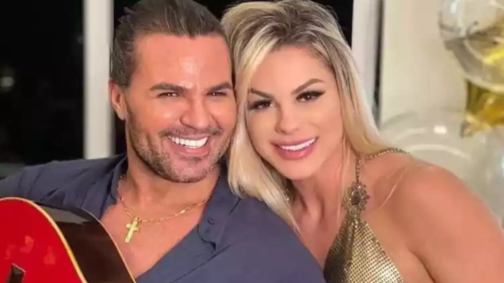 Eduardo Costa e esposa, Mariana Polastreli