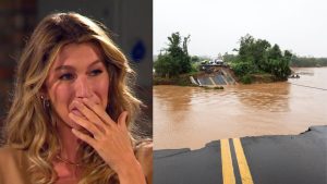 Gisele Bündchen e enchentes no Rio Grande do Sul - Foto: TV Globo/Mauricio Tonetto