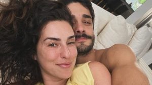 Fernanda Paes Leme e o noivo - Reprodução/Instagram