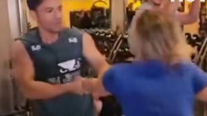 Briga na academia - Reprodução/Instagram