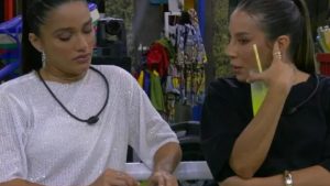 Eva e Renata no 'BBB 25' - Reprodução/Globoplay