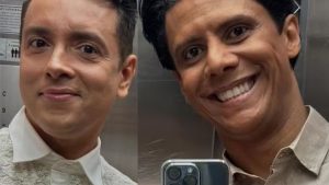 Rodrigo Fagundes com o marido, Wendell Bendelack - Reprodução/Instagram