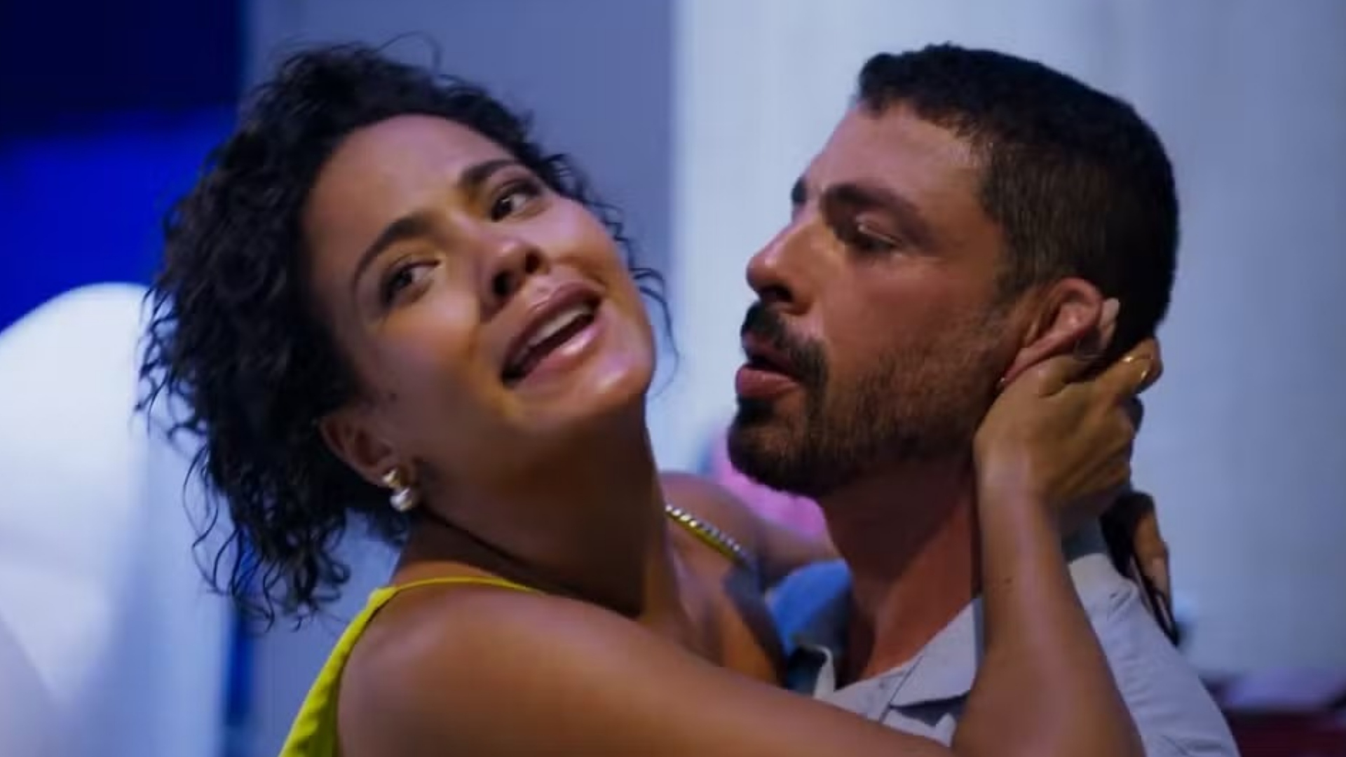 Maria de Fátima e César (Reprodução/Globo)