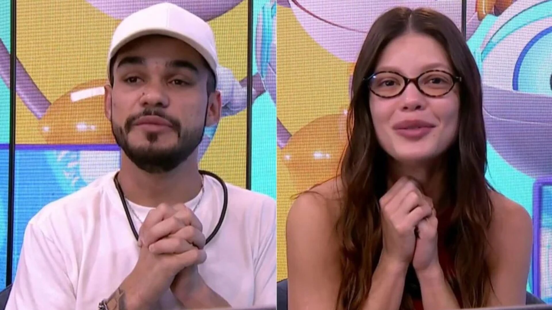 João Pedro e Vitória Strada no 'BBB 25'