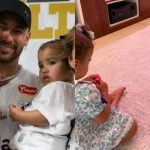 Neymar e filhas, Mavie e Helena