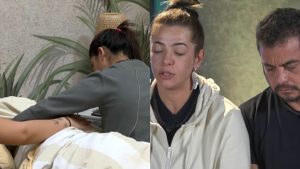 Adriana e Dhomini no 'Power Couple' - Reprodução/Record