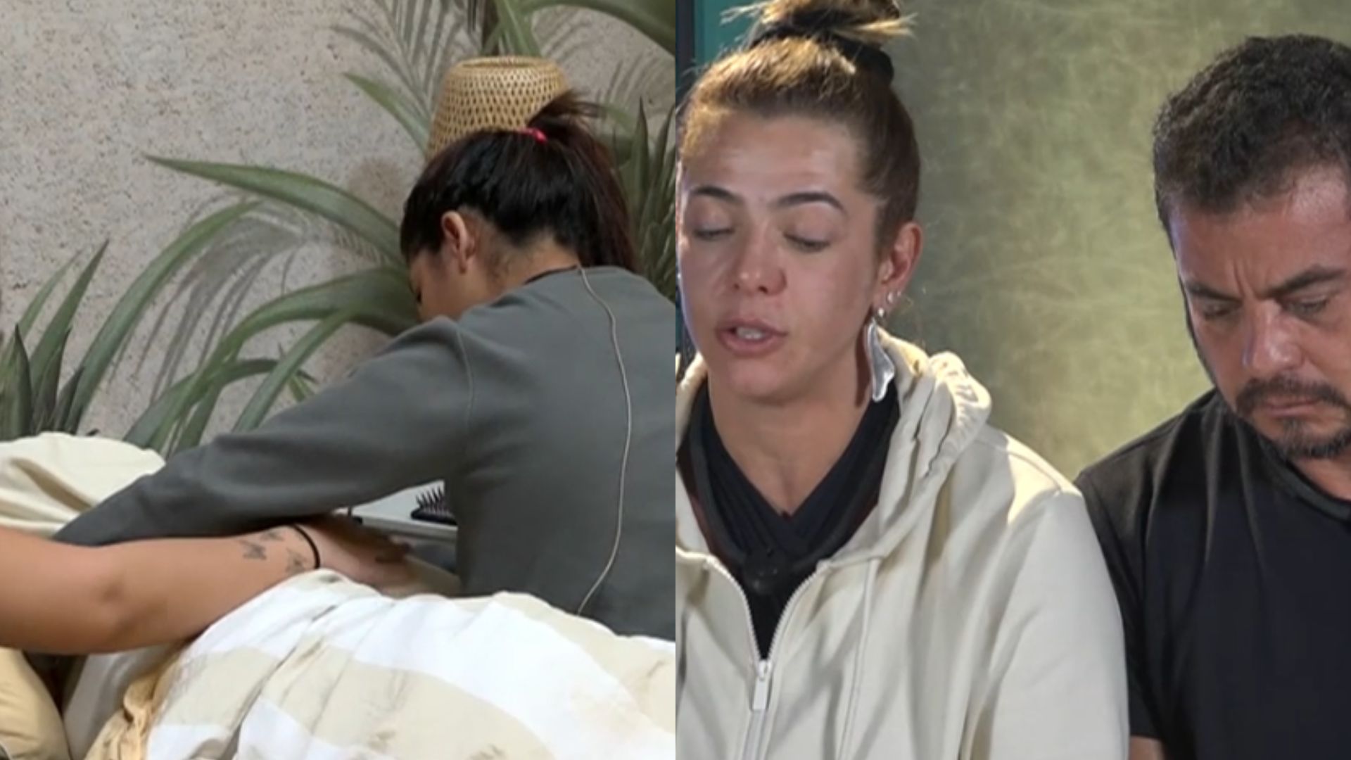 Adriana e Dhomini no 'Power Couple' - Reprodução/Record