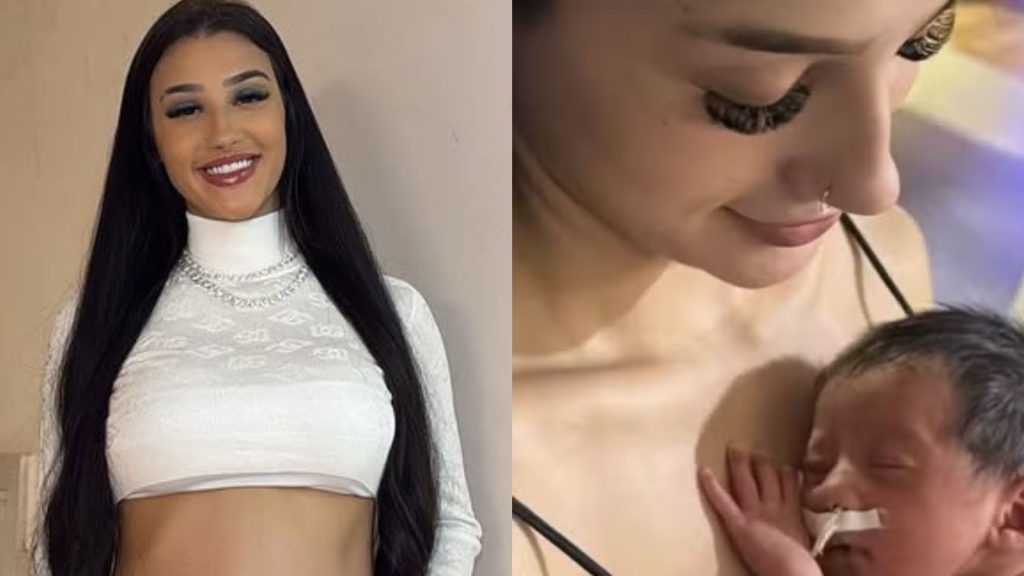 Bia Miranda e a filha - Reprodução/Instagram