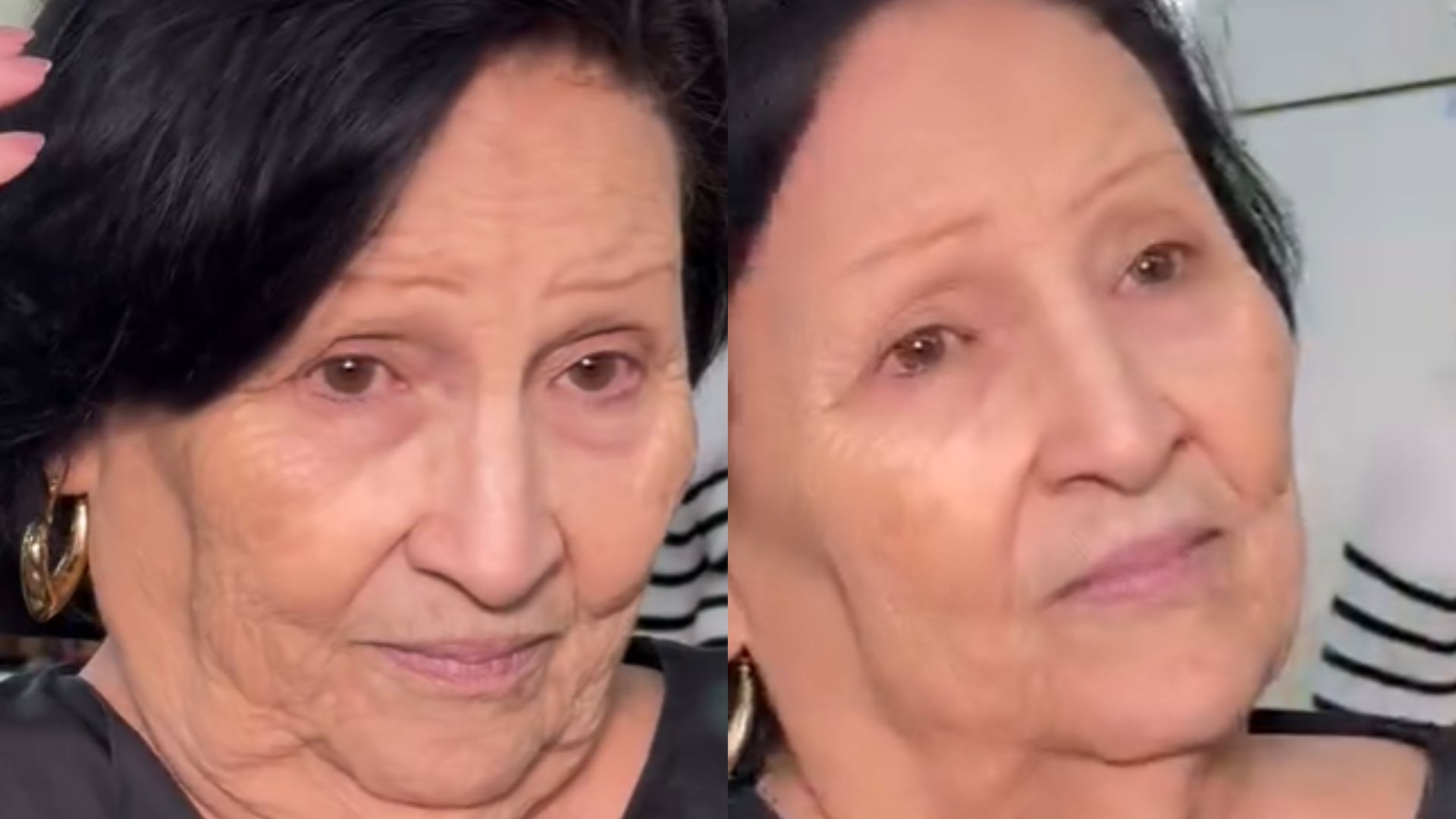 Dona Déa Lúcia antes da transformação - Reprodução/Instagram