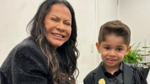Dona Ruth com o neto Leo, filho de Marília Mendonça - Reprodução/Instagram