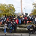 Moradores de Punta Arenas, no Chile - Reprodução/Redes sociais