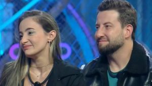 Gi Prado e Eros, eliminados do Power Couple - Reprodução/Record Tv