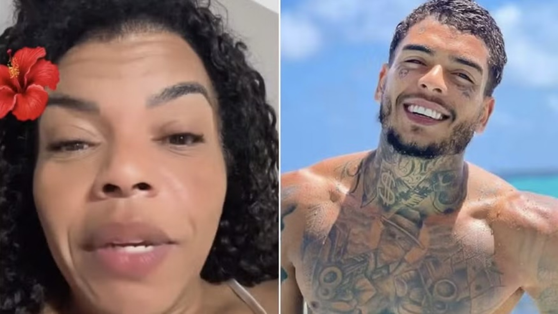 Valquiria Nascimento e MC Kevin - Reprodução/Instagram