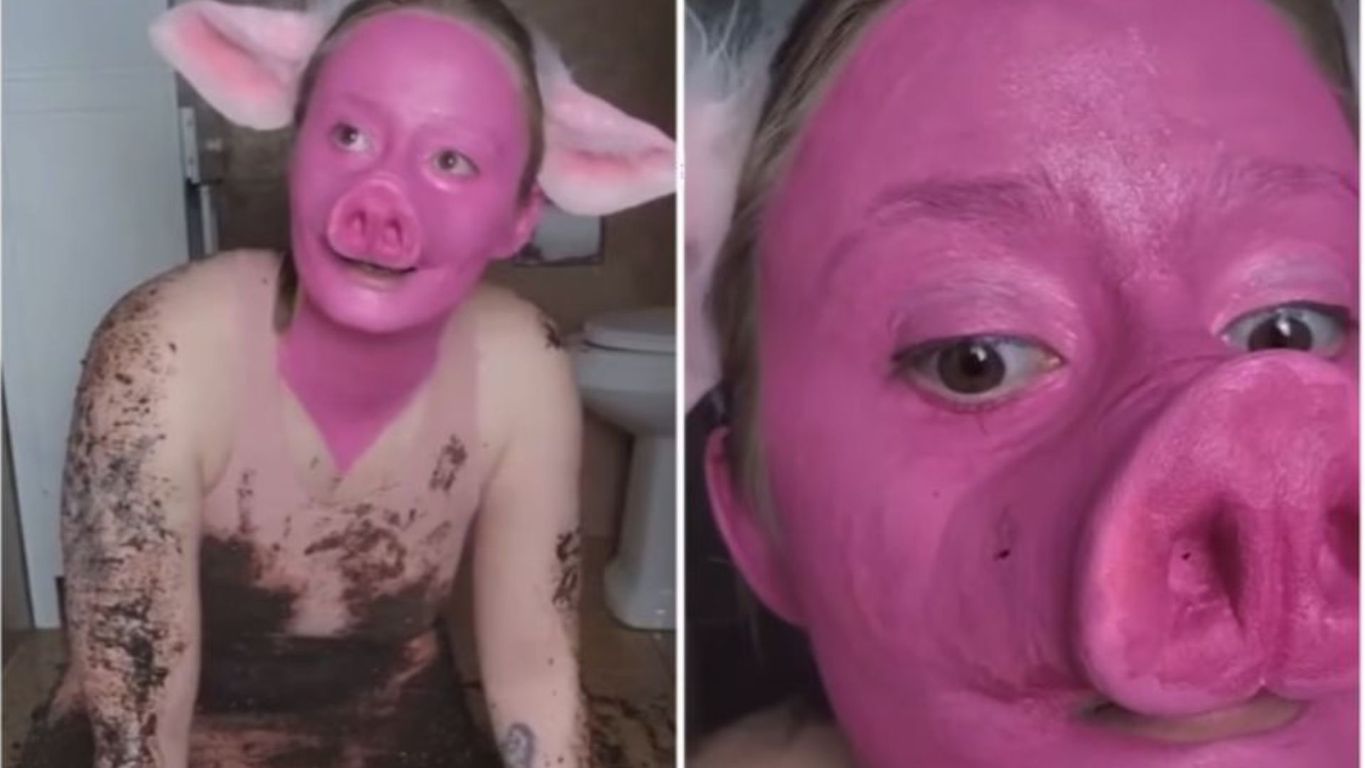 Karra Ham se identifica como porco - Reprodução/Instagram