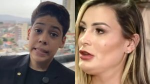 Miguel Oliveira e Andressa Urach - Foto/Reprodução