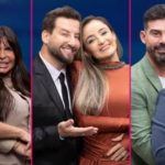Participantes na DR do 'Power Couple' - Reprodução/Record