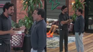 Rafa e Esdras no 'Power Couple' - Reprodução/Record TV