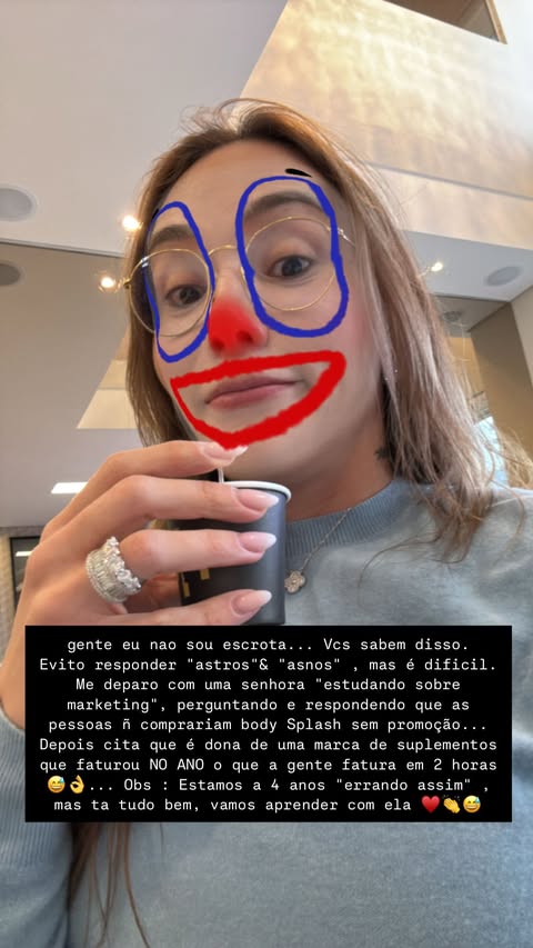 Story de Samara Pink - Reprodução/Instagram