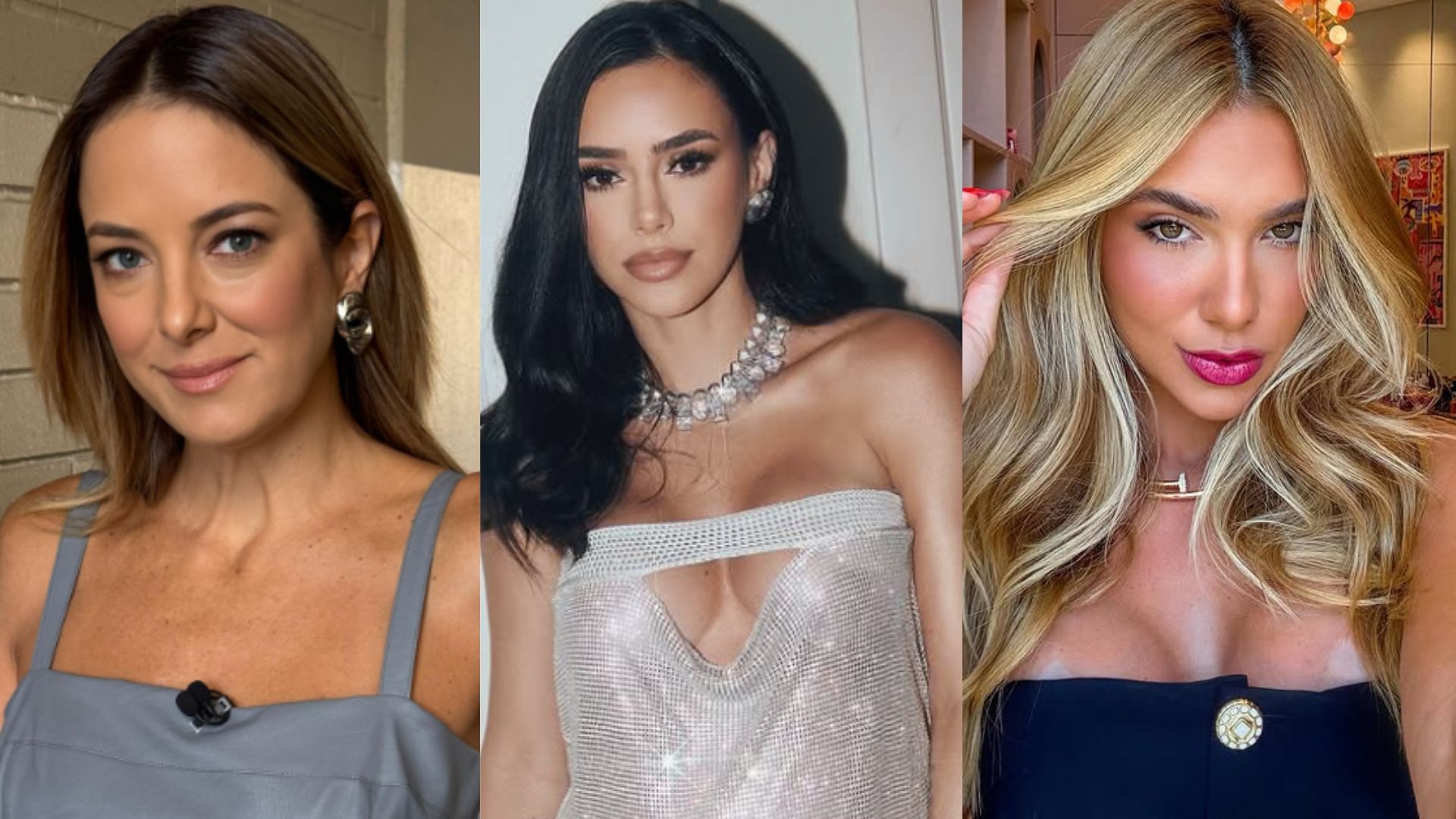 Ticiane Pinheiro, Bruna Biancardi e Virginia Fonseca - Reprodução/Instagram