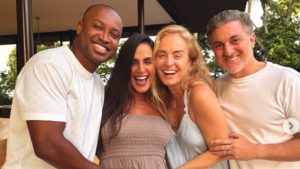Thiaguinho, Carol Peixinho, Angelica e Luciano Huck (Reprodução/Instagram)