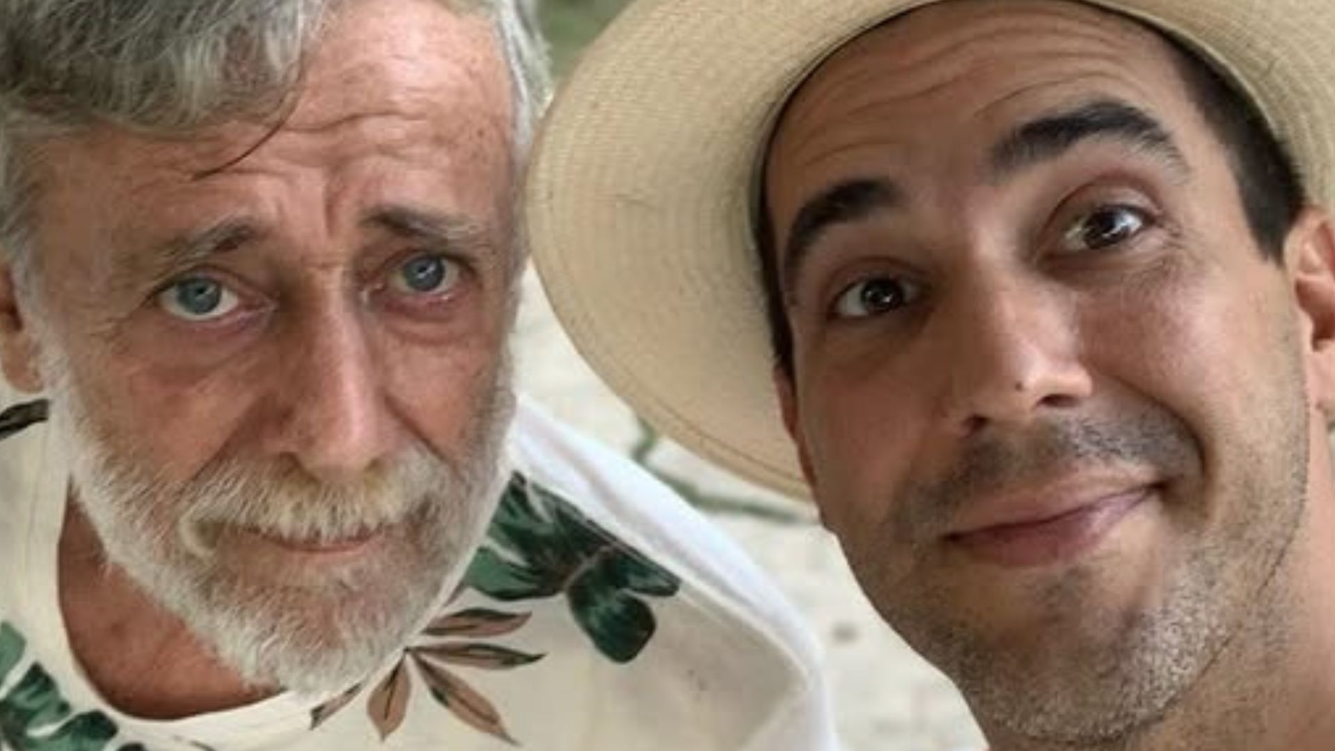 Otto Marques ao lado do filho André Marques - Reprodução/Instagram