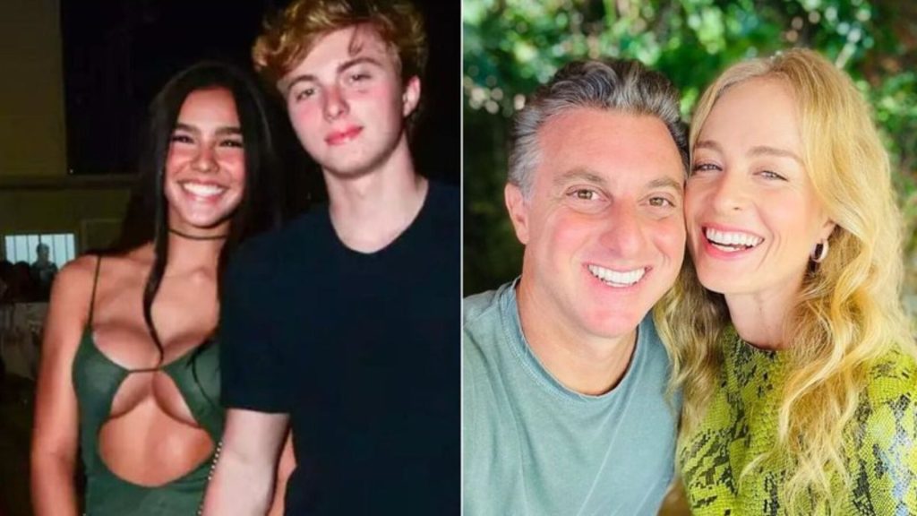 Benício, Duda Guerra, Luciano Huck e Angélica