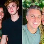 Benício, Duda Guerra, Luciano Huck e Angélica
