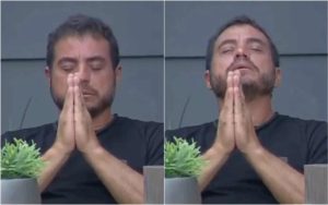 Dhomini no 'Power Couple' - Reprodução/Record