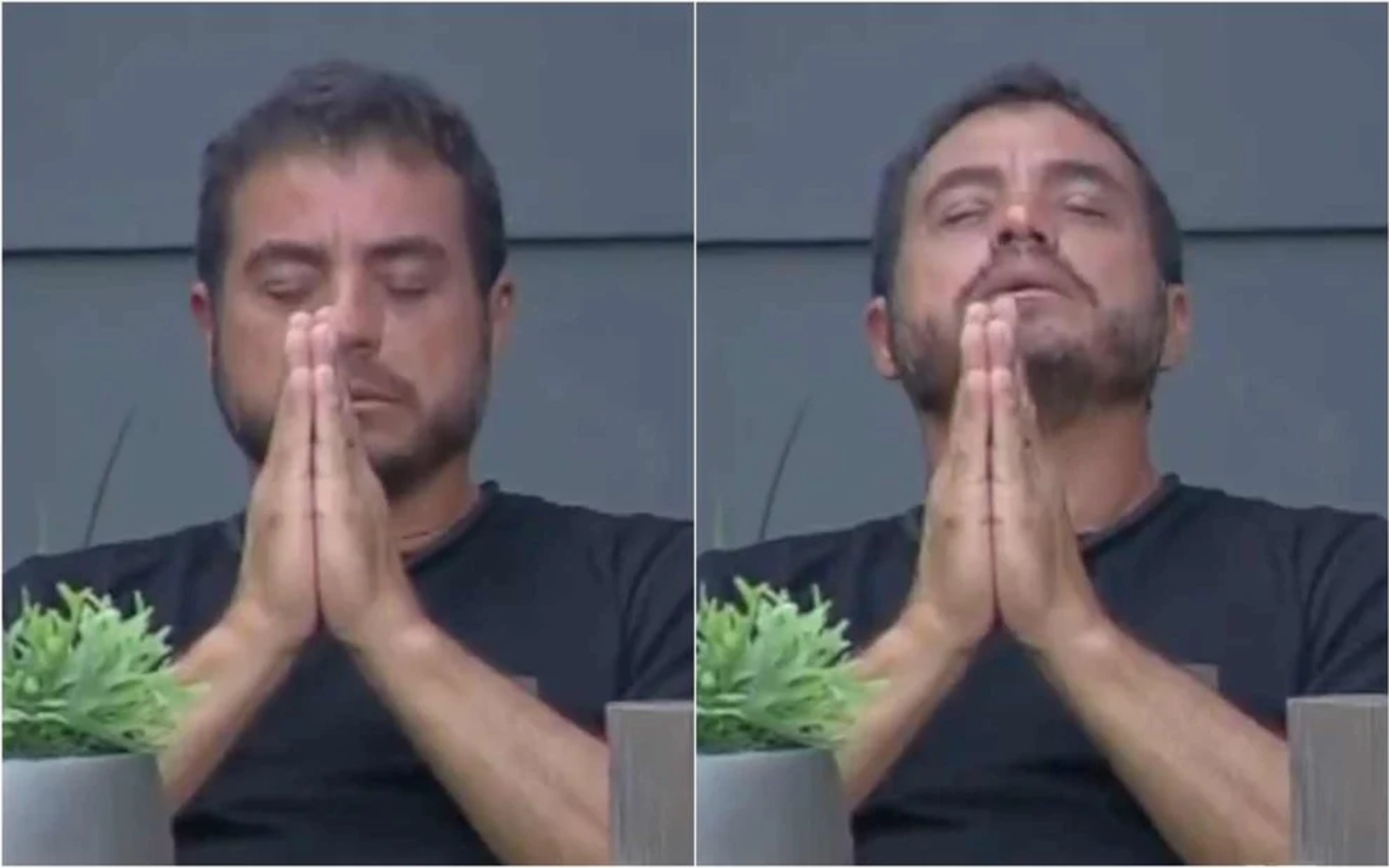 Dhomini no 'Power Couple' - Reprodução/Record